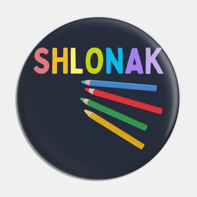 Shlonak Pin by Fish Fish Designs