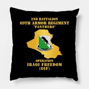 2nd Bn 69th Armor Regt - OIF w Map Pillow