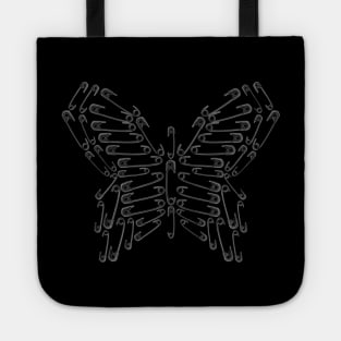 Safety Pin Butterfly Tote