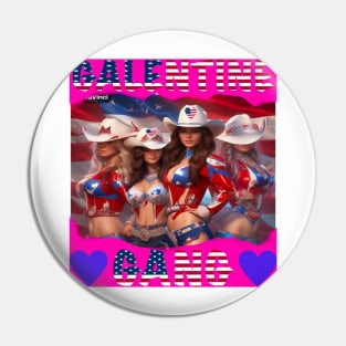 Galentine gang rodeo girls Pin