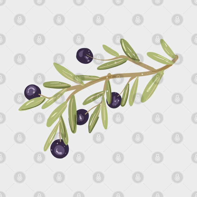 olive branch by Asome