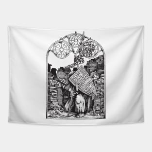 Titivillus - The demon of Words Tapestry