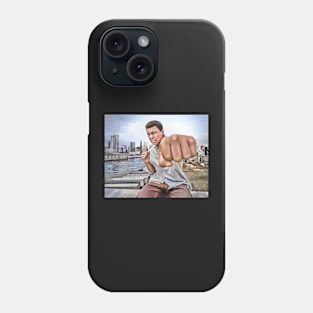 Muhammad Ali Digital Oil Painting Phone Case