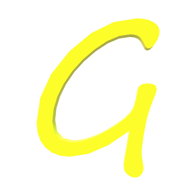 Letter G by CDUS