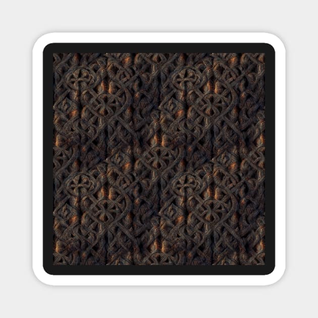 Traditional Celtic pattern, model 19 Magnet by Endless-Designs