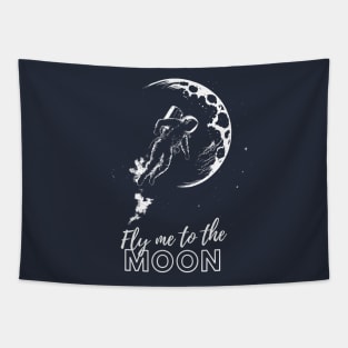 Fly me to the moon Tapestry