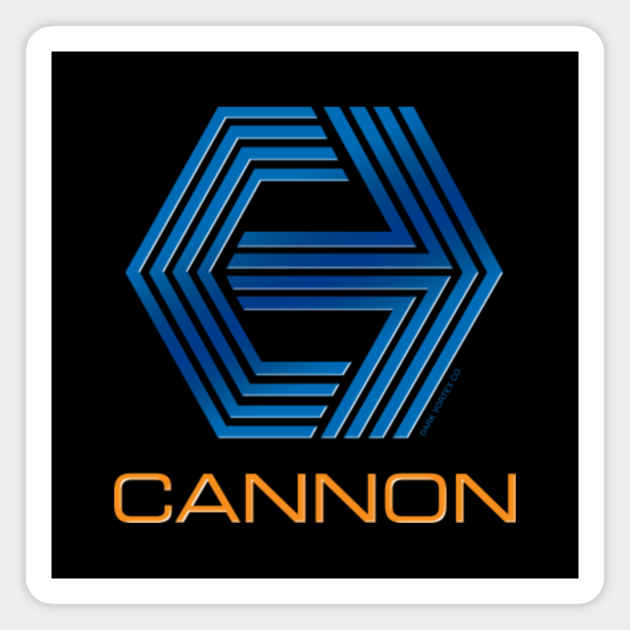 Cannon Group Logo Cannon Films Logo Defunct Movie Production Company Cannon Films Magnet Teepublic