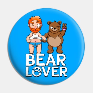 Bear Lover Ginger Pin