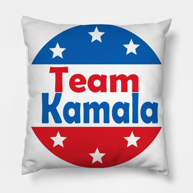 Team Kamala Pillow by moudzy