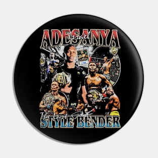 Israel Adesanya The Last Style Bender Pin