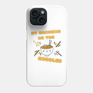 My backside on the noodles Phone Case