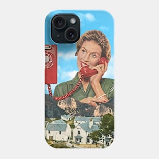 Call To Book - Surreal/Collage Art Phone Case