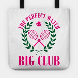 Tennis Match Club Little / G Big Sorority Reveal Tote