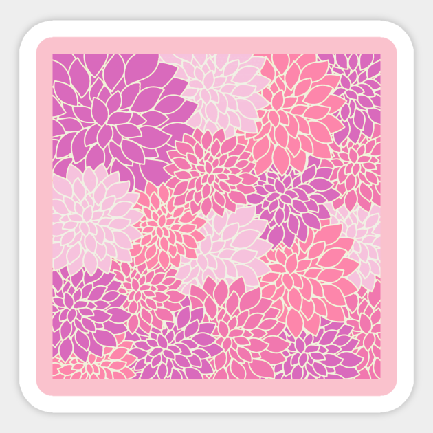 Sapphic Pride Dahlias Sapphic Pride Sticker Teepublic Decorate your laptops, water bottles, helmets, and cars. sapphic pride dahlias