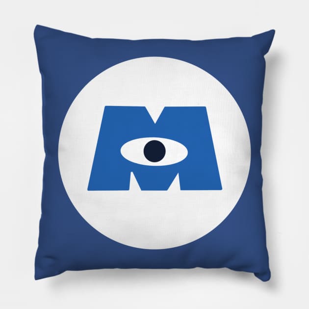 Monsters Inc Pillow by Hundred Acre Woods Designs