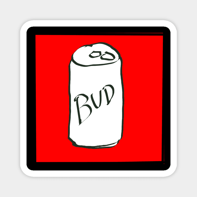 Bud Cylinder Magnet by HoseaHustle