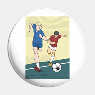 Footall duel Pin