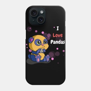 I Love Pandas | Python Dawn White Phone Case