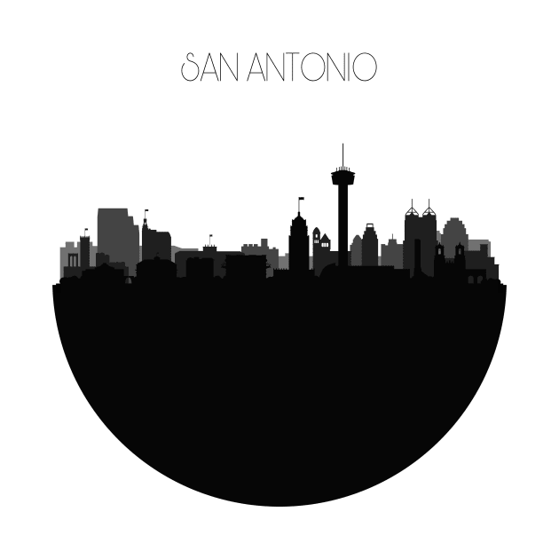 San Antonio Skyline V2 by inspirowl