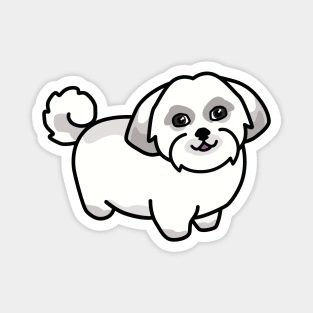 Cute Shih Tzu Graphic Magnet