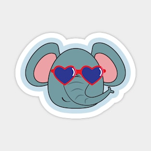 Cool Elephant Magnet