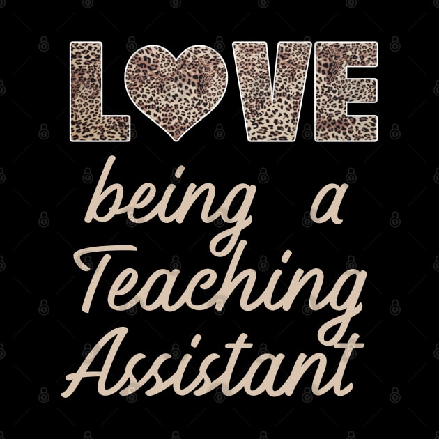 teaching assistant gifts by Jandjprints