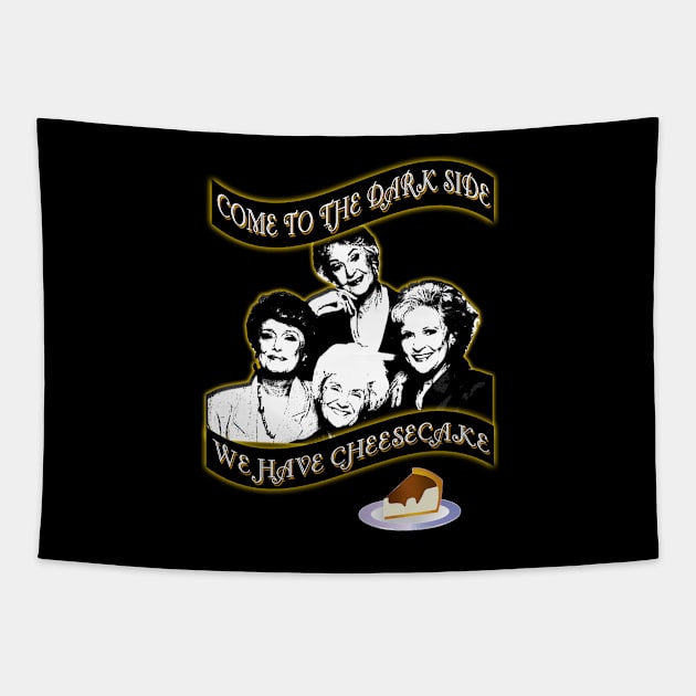 We have Cheesecake Tapestry by shawnalizabeth