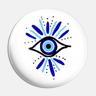 Decorative Evil Eye Pin