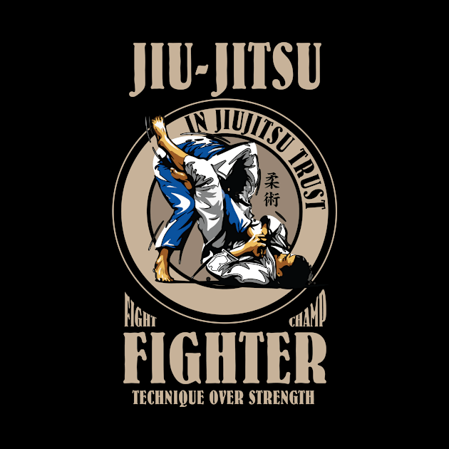 JIU JITSU T SHIRT BJJ TEE Brazilian Jiu Jitsu by AstridLdenOs