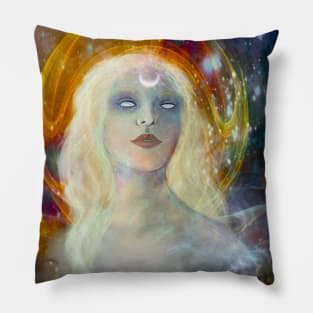 Artemis, Moon Goddess Pillow