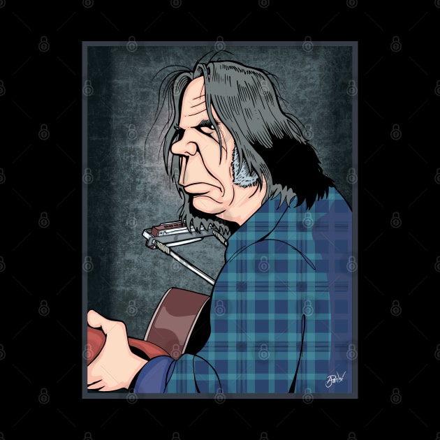 Neil Young by Parisi Studios