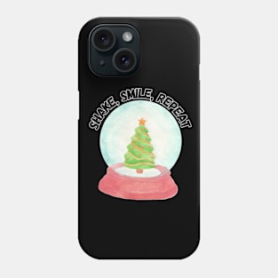 Shake, Smile, Repeat, Christmas Phone Case