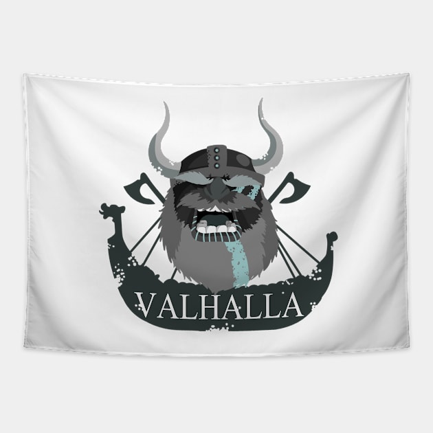 vikings Tapestry by Dorbab