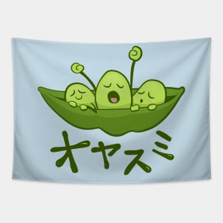 Kawaii Edamame Tapestry