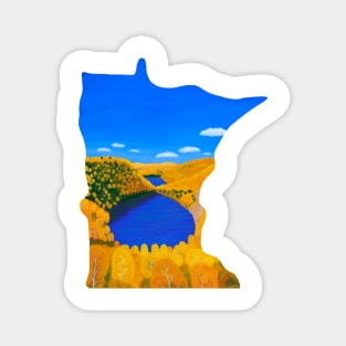 Minnesota Bean & Bear Lakes Magnet