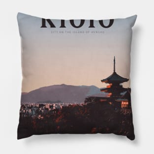 Visit Kyoto Pillow