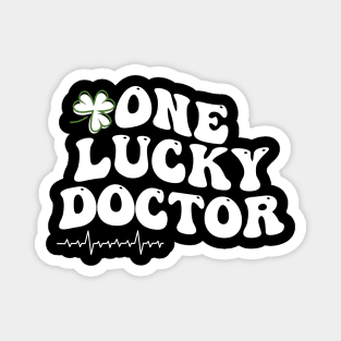 One Lucky Doctor St Patrick's Day Magnet