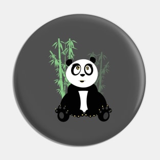 Panda Girl - Green Pin