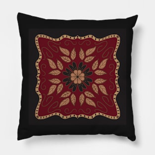 "Berries and Chocolate" floral French county style Pillow