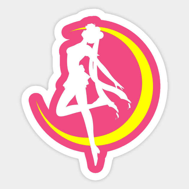 sailor moon sailor moon sticker teepublic