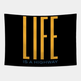 Life is a Highway Tapestry