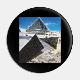 The Pyramids of the Future Pin