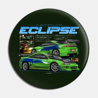 Eclipse Gs - The Fast And Furious Pin