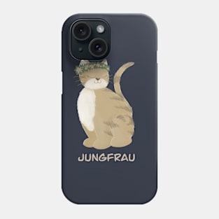 Jungfrau Katze Star sign Phone Case