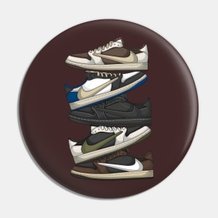 sneaker scott low full color Pin