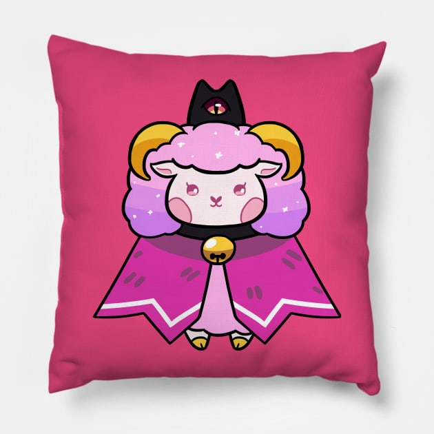 Cult of the Sheep - Lust Pillow by ZioCorvid