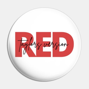 Red taylors version Pin