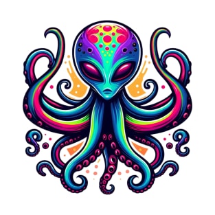 colorful octopus alien T-Shirt