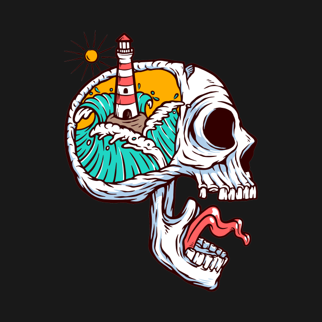 The skull island by Dawaly