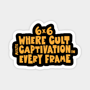 Medium Format Camera Reverie - 6x6 - Where Cult Meets Captivation in Every Frame Magnet